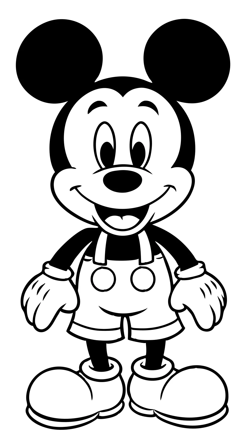 páginas para colorear de Mickey Mouse imprimibles